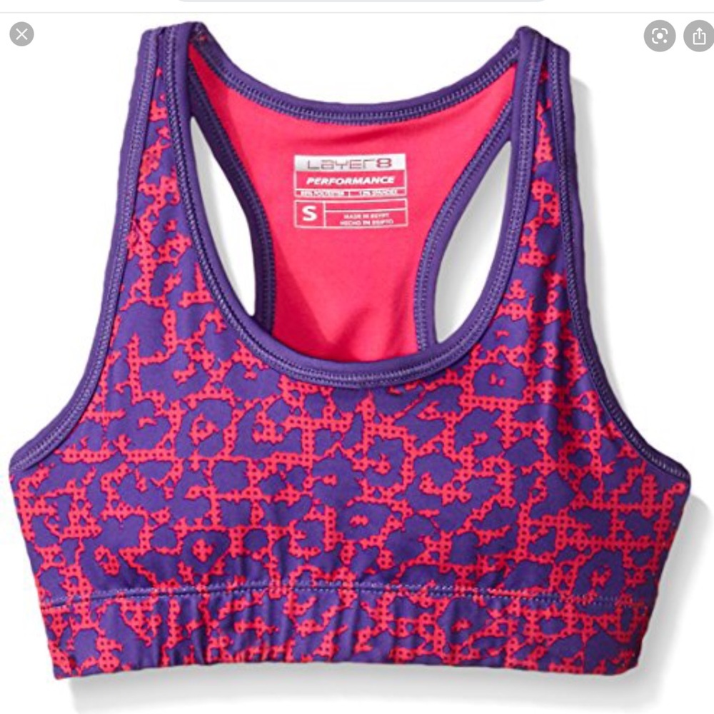 🆕 Girls Sports Bra 💓🛼🌸⚽️🤸🏼‍♂️
